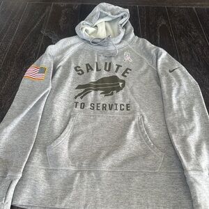 Nike Gray Salute to Service Hoodie